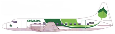 1:72 Convair 580, Aspen (Green)