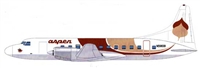 1:72 Convair 580, Aspen (Brown)