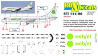1:144 Webjet Boeing 737-300