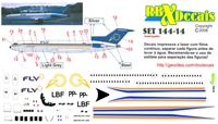 1:144 Fly Boeing 727-200