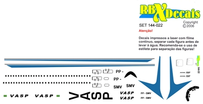 1:144 VASP Boeing 737-200 *Sold Out*