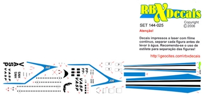 1:144 Vasp 'Super 727' Boeing 727-200 *Sold Out*