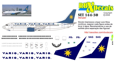 1:144 Varig Boeing 737-700