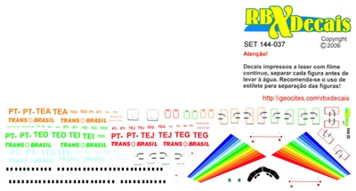 1:144 TransBrasil 'Colours' Boeing 737-300 *Sold Out*