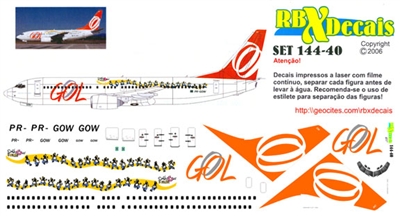 1:144 GOL 'Simpsons' Boeing 737-700