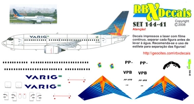 1:144 Varig (2007 cs) Boeing 737-300