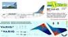 1:144 Varig (2007 cs) Boeing 737-700 (PR-VBM)