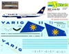 1:144 Varig Boeing 757-200