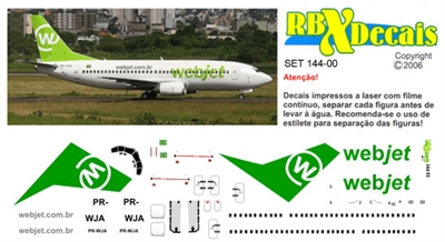 1:144 Webjet Boeing 737-300 *Sold Out*