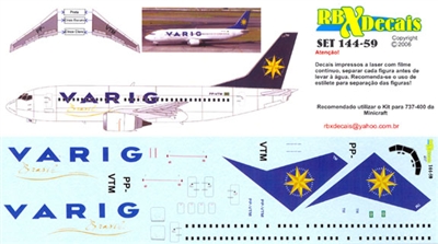 1:144 Varig Boeing 737-400