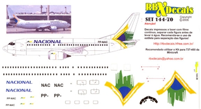 1:144 Nacional Boeing 737-400