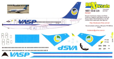 1:144 VASP Boeing 737-200
