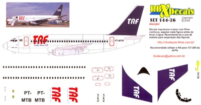 1:144 TAF Boeing 737-200