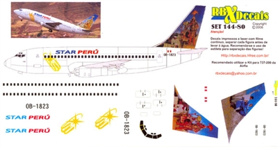 1:144 Star Peru '1823' Boeing 737-200