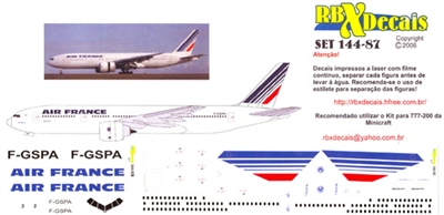 1:144 Air France Boeing 777-200