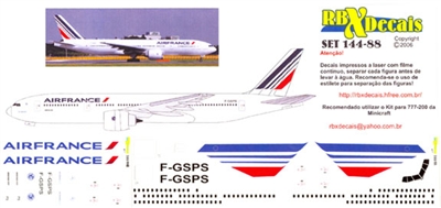 1:144 Air France (2008 cs) Boeing 777-200