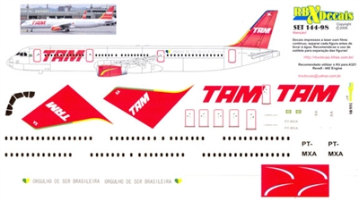 1:144 TAM 'Jamaica cs' Airbus A.321 *Sold Out*