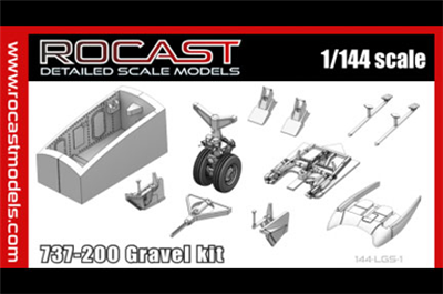 1:144 Boeing 737-200 Gravel Runway Kit