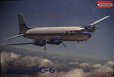 1:144 Douglas DC-6, Delta Airlines