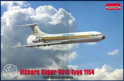 1:144 Vickers (BAC) 1154 Super VC-10, East African Airways