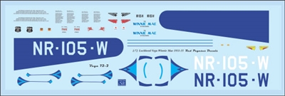 1:72 Wiley Post Lockheed Vega 5C "Winnie Mae"