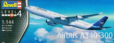 1:144 Airbus A.340-300, Lufthansa (2018 cs)