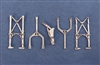 1:48 Douglas DC-3, C.47 Landing Gear Legs