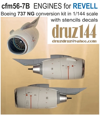 1:144 CFM56-7B Engines (2) for Boeing 737NG (Revell)