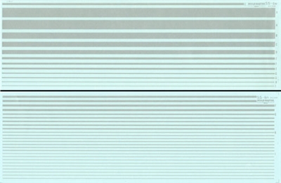 Stripes, Silver (Narrow & Wide)