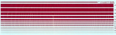 Stripes, Maroon (Wide)