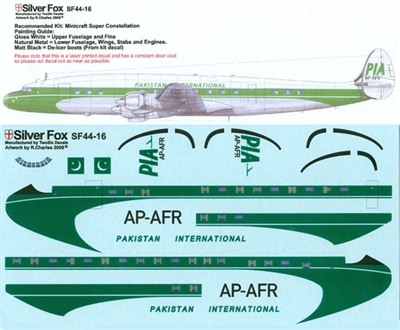 1:144 Pakistani International L.1049 Super Constellation