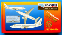 1:144 Boeing 737-300, no decal
