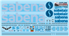 1:144 Sabena Boeing 767-300ER