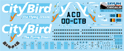 1:144 CityBird McDD MD-11