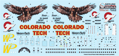1:144 Western Pacific 'Colorado Tech' Boeing 737-300