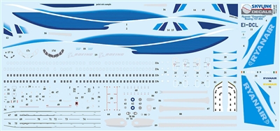 1:144 Ryanair 'Dreamliner' Boeing 737-800(W)