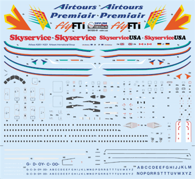 1:200 Airtours, Skyservice A.320