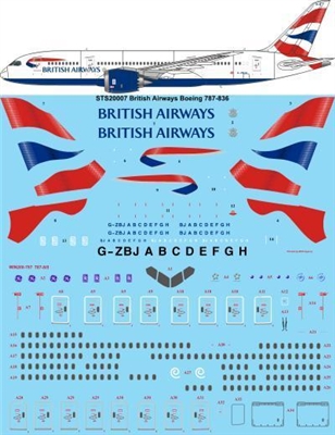 1:200 British Airways Boeing 787-8