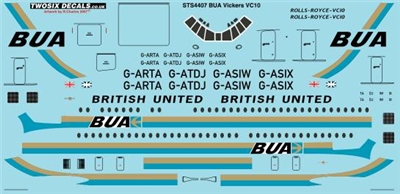 1:144 British United Vickers VC-10