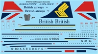 1:144 Singapore Airlines / British Airways BAC Sud Concorde