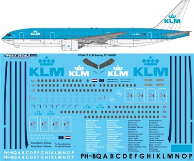 1:144 KLM Boeing 777-200