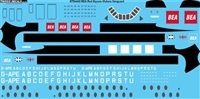 1:144 BEA (red square) Vickers Vanguard