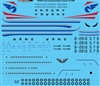 1:144 China Southwest Tupolev 154M