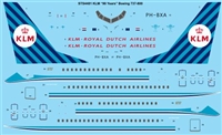 1:144 KLM (retro cs) Boeing 737-800