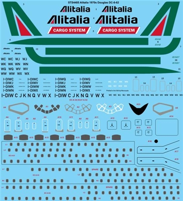 1:144 Alitalia (Cargo) Douglas DC-8-62