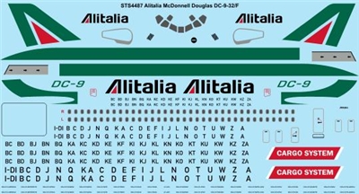 1:144 Alitalia (Cargo) Douglas DC-9-32(F)