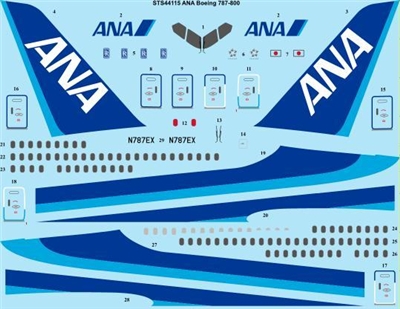 1:144 Boeing / All Nippon cs B.787-8