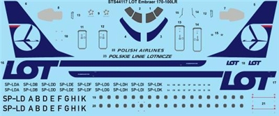 1:144 LOT Polish Embraer 170