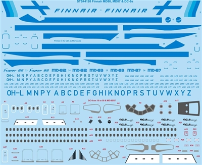 1:144 Finnair Douglas DC-9s / MD80