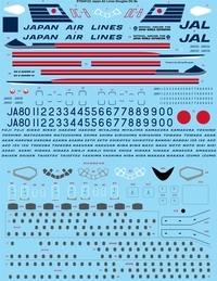 1:144 Japan Air Lines Douglas DC-8-61 / -62